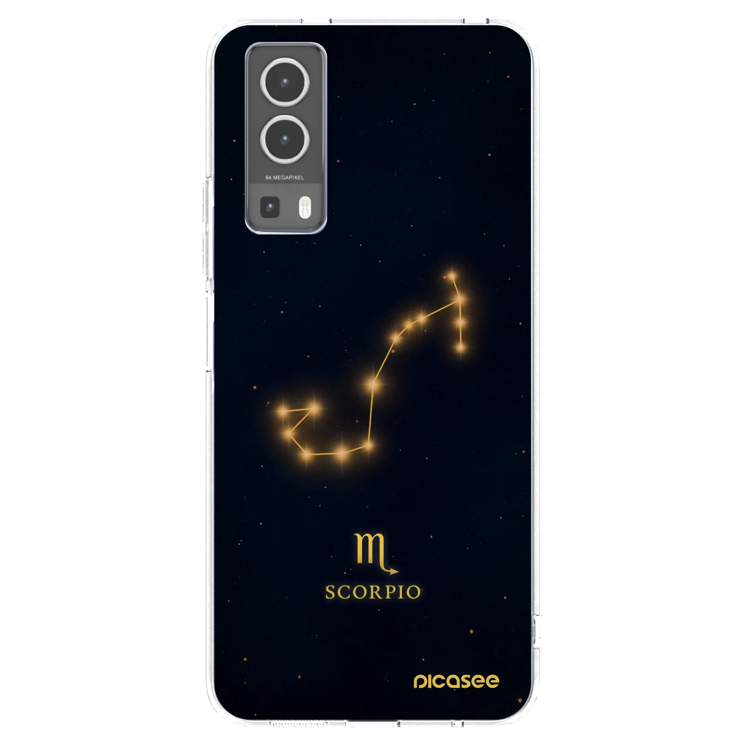 Picasee διαφανής θήκη σιλικόνης Vivo Y72 5G - SCORPIO