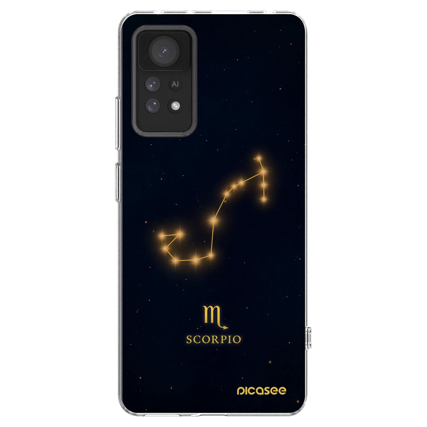 Picasee διαφανής θήκη σιλικόνης Xiaomi Redmi Note 11 Pro 5G - SCORPIO