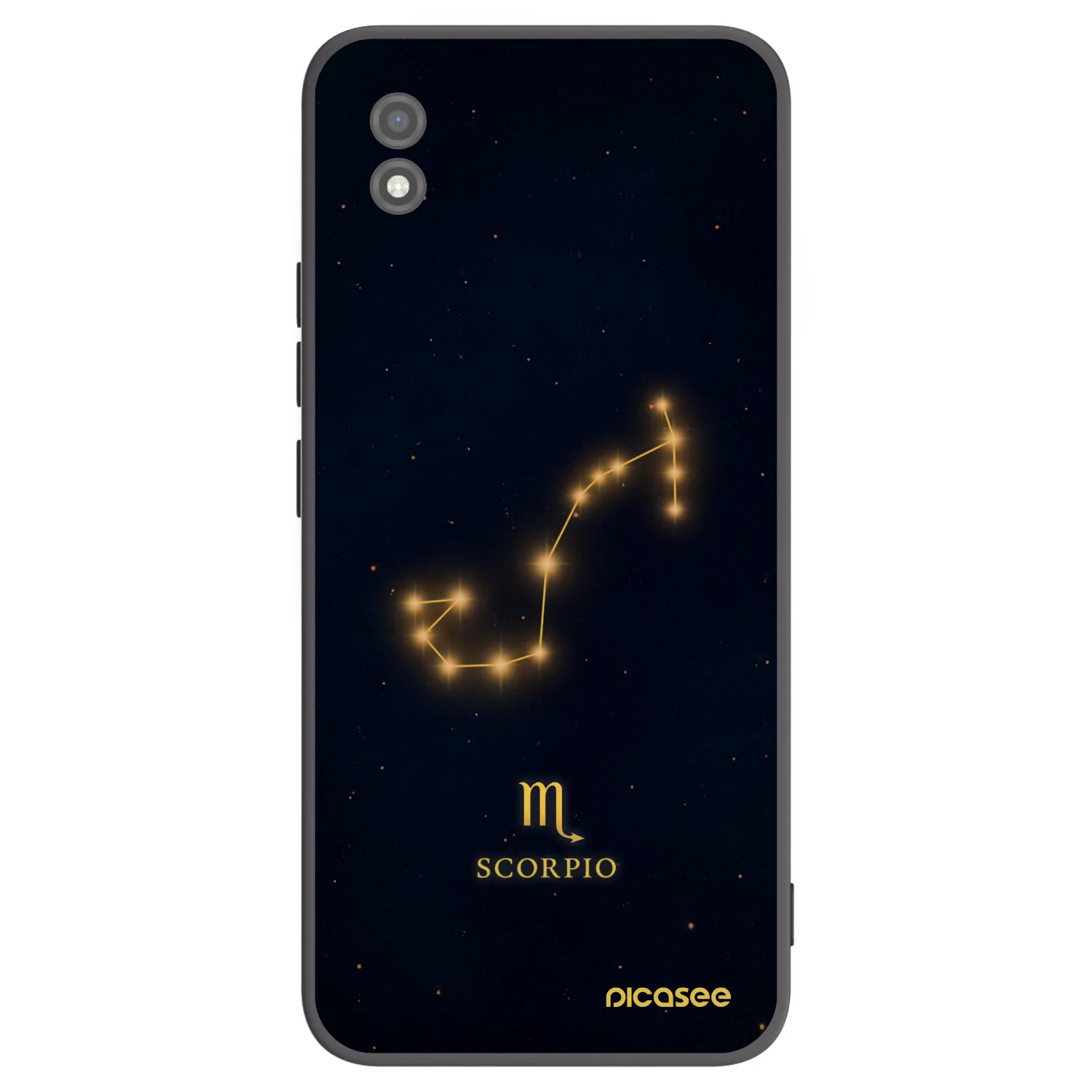 Picasee Μαύρη θήκη σιλικόνης για Realme C11 (2021) - SCORPIO