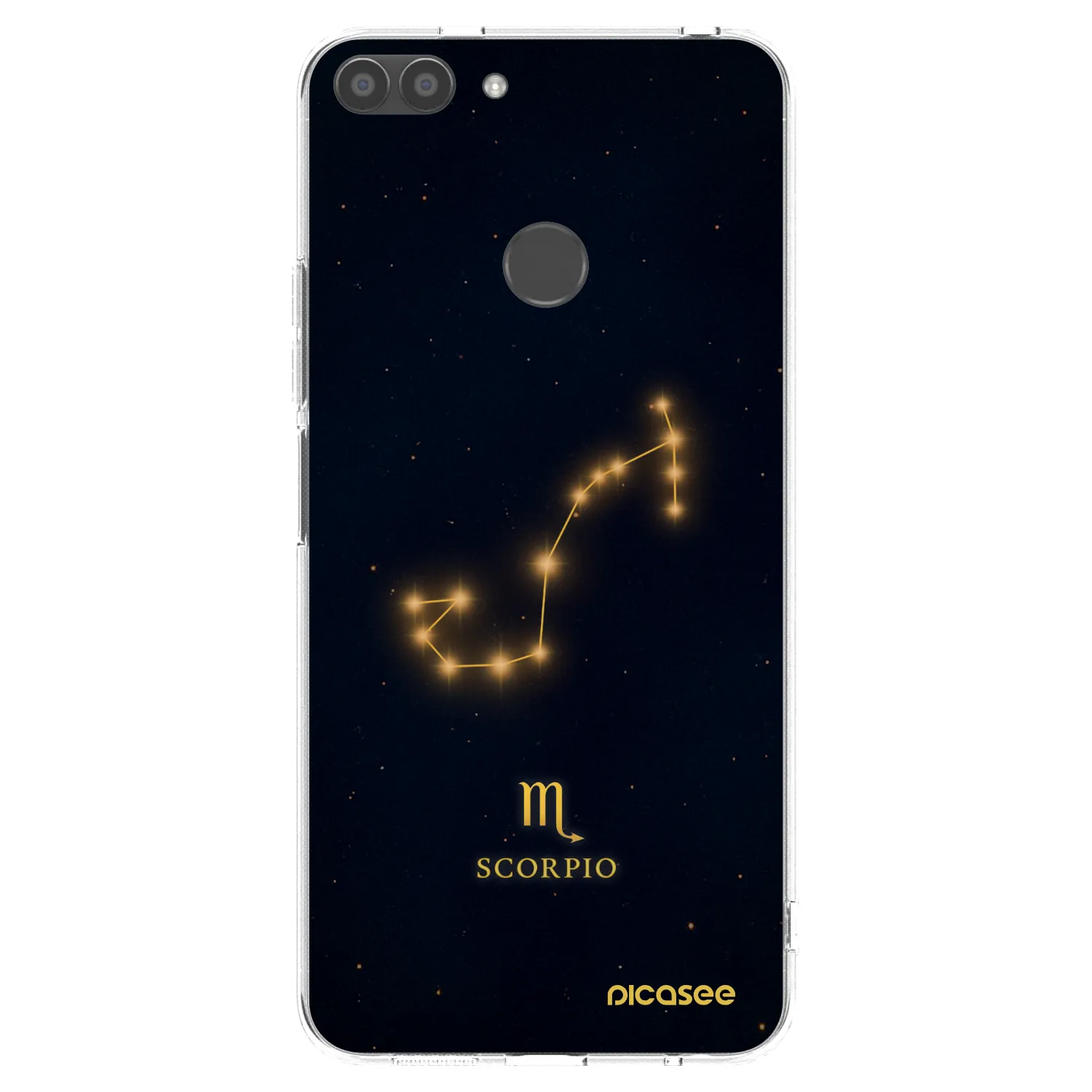 Picasee διαφανής θήκη σιλικόνης Huawei P Smart - SCORPIO