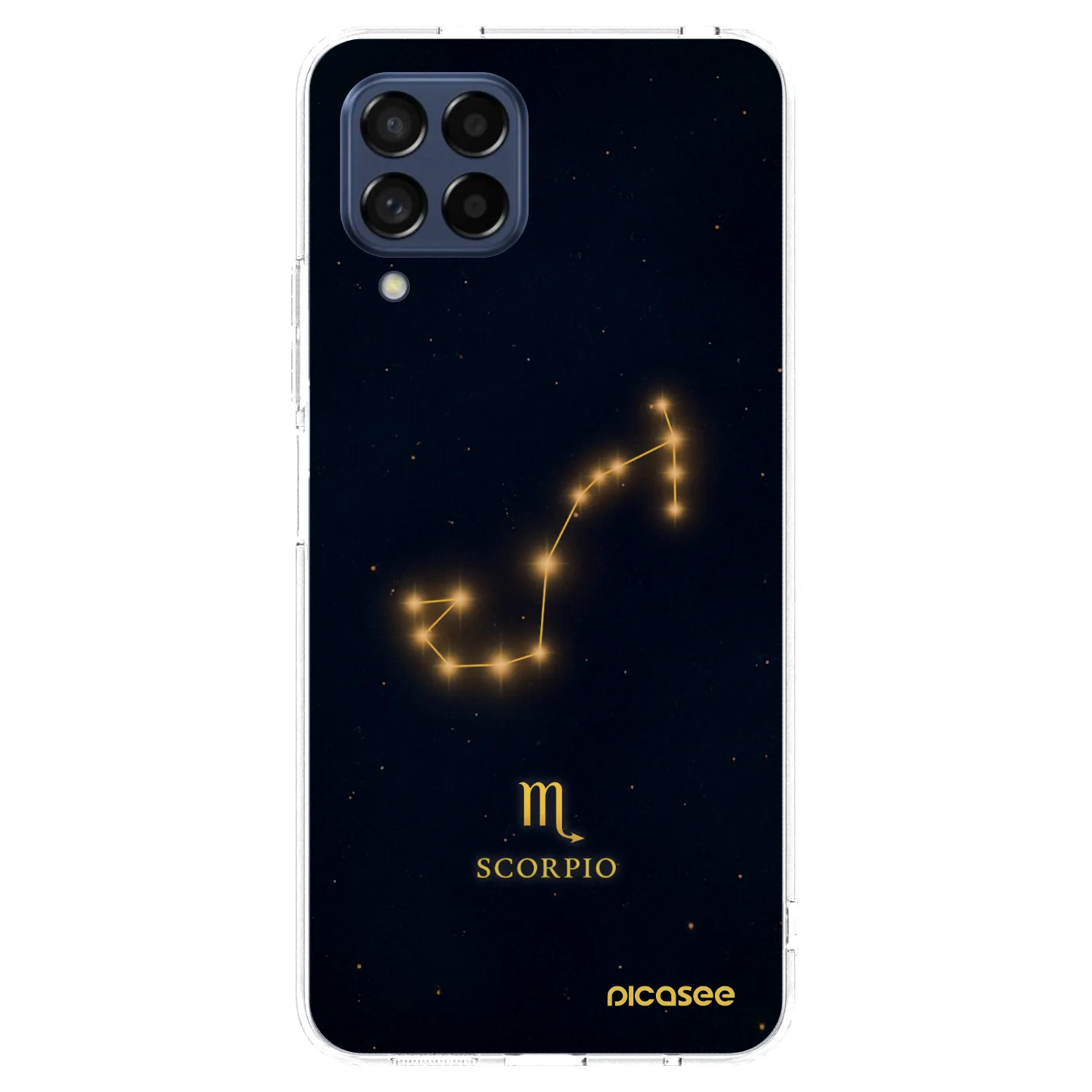 Picasee διαφανής θήκη σιλικόνης Samsung Galaxy M53 5G - SCORPIO