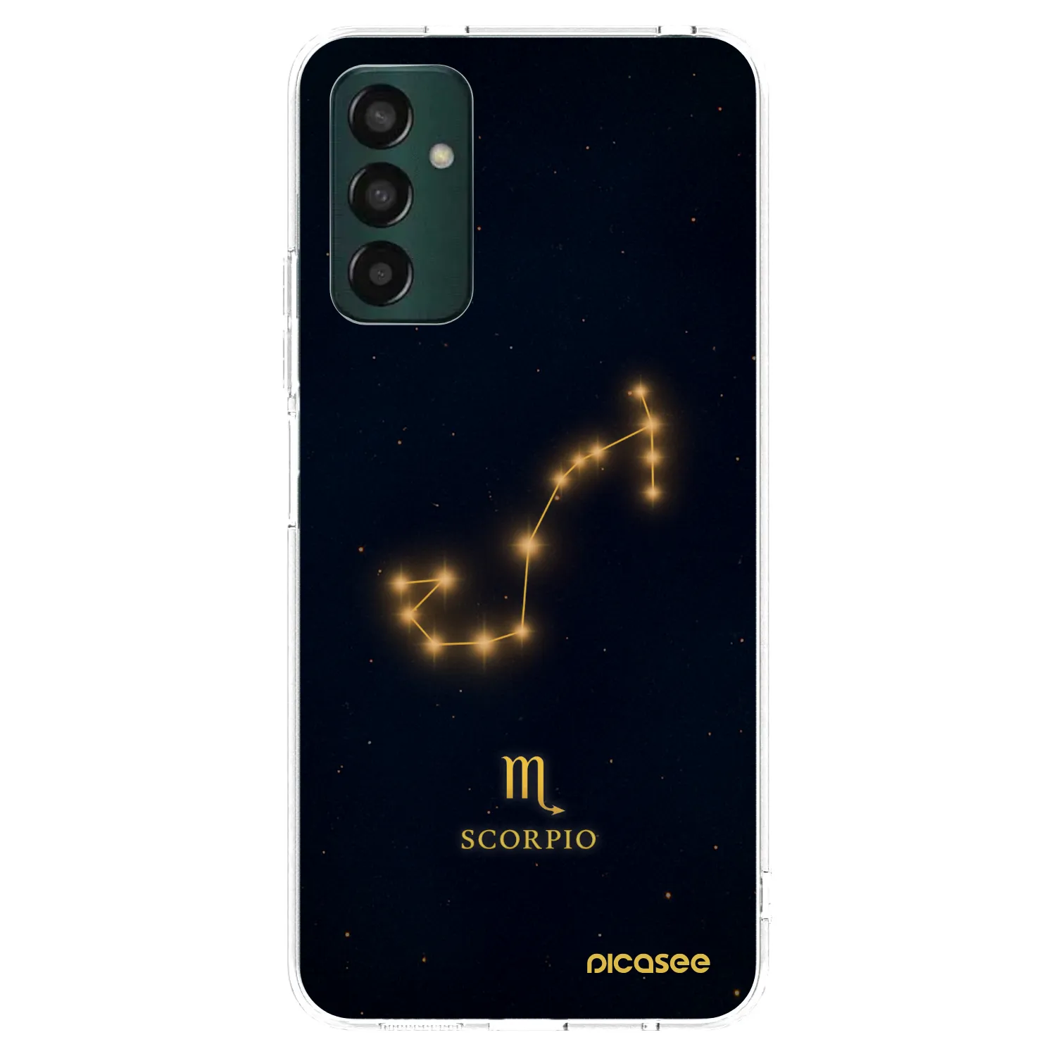 Picasee διαφανής θήκη σιλικόνης Samsung Galaxy M13 M135F - SCORPIO