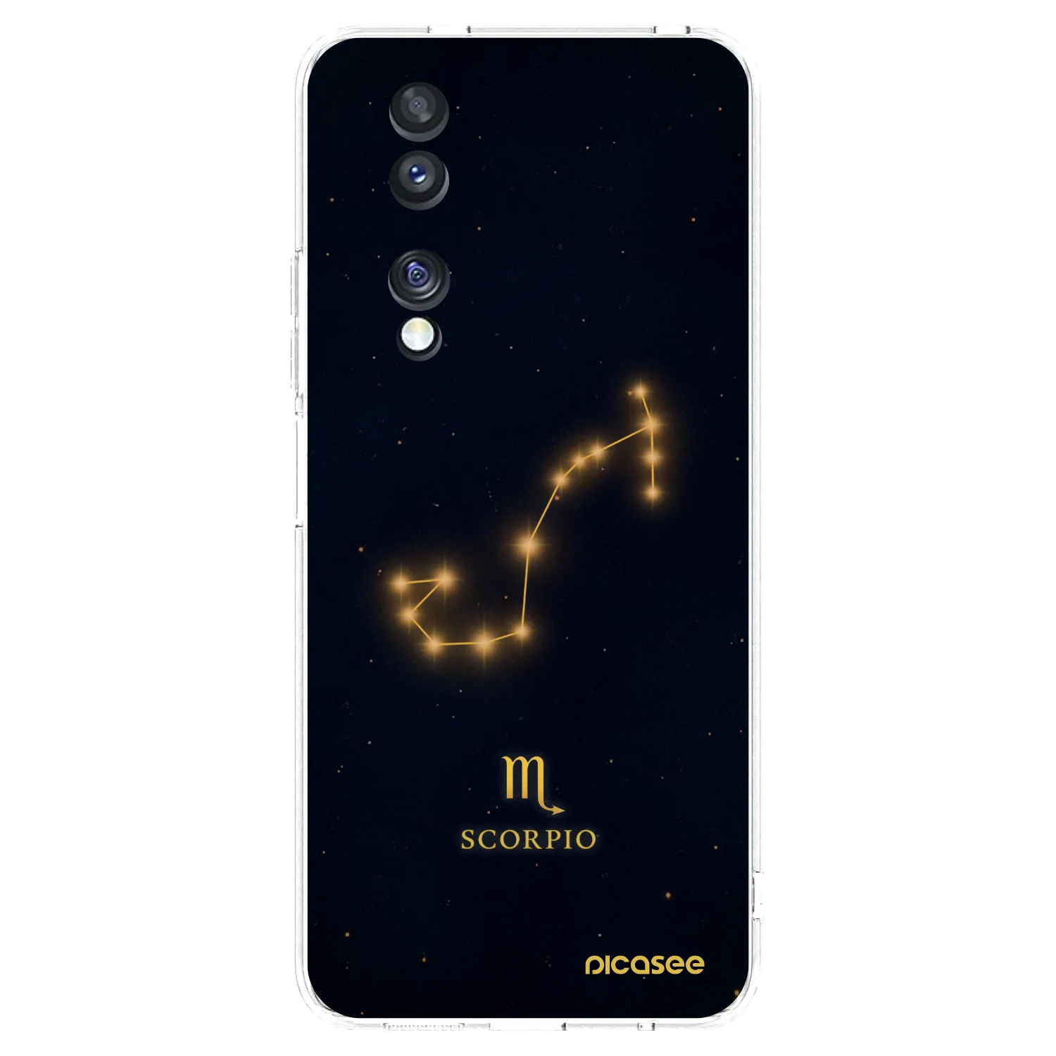Picasee διαφανής θήκη σιλικόνης Honor 70 - SCORPIO