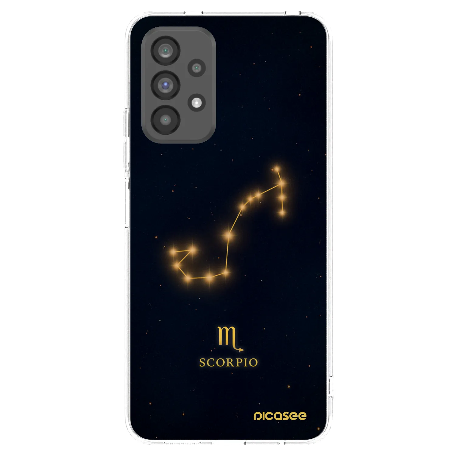 Picasee διαφανής θήκη σιλικόνης Samsung Galaxy A73 5G - SCORPIO