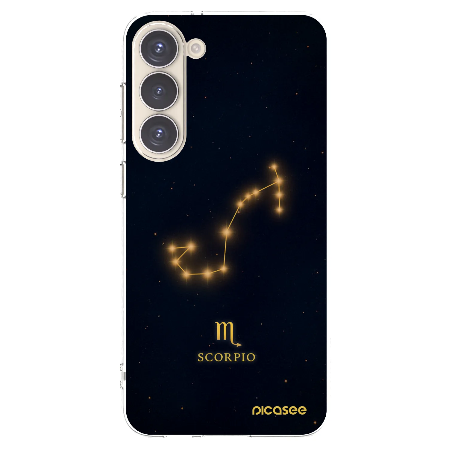 Picasee διαφανής θήκη σιλικόνης Samsung Galaxy S23+ 5G - SCORPIO