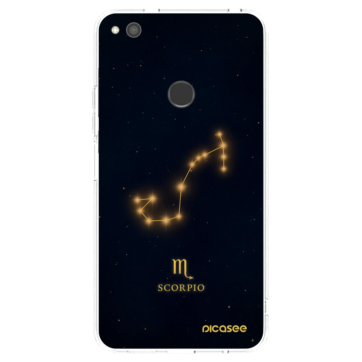 Picasee διαφανής θήκη σιλικόνης Huawei P9 Lite 2017 - SCORPIO