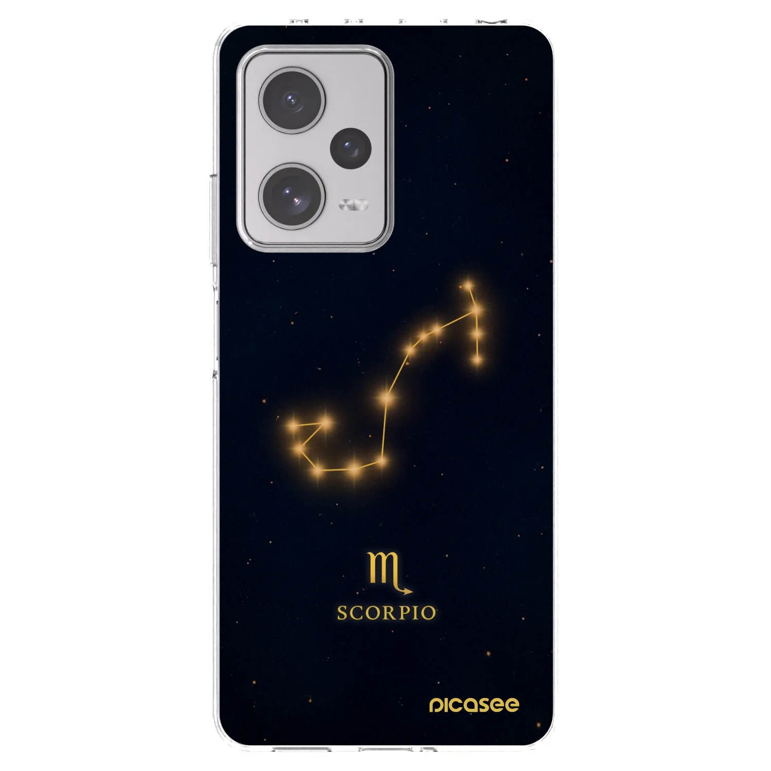 Picasee διαφανής θήκη σιλικόνης Xiaomi Redmi Note 12 Pro+ 5G - SCORPIO
