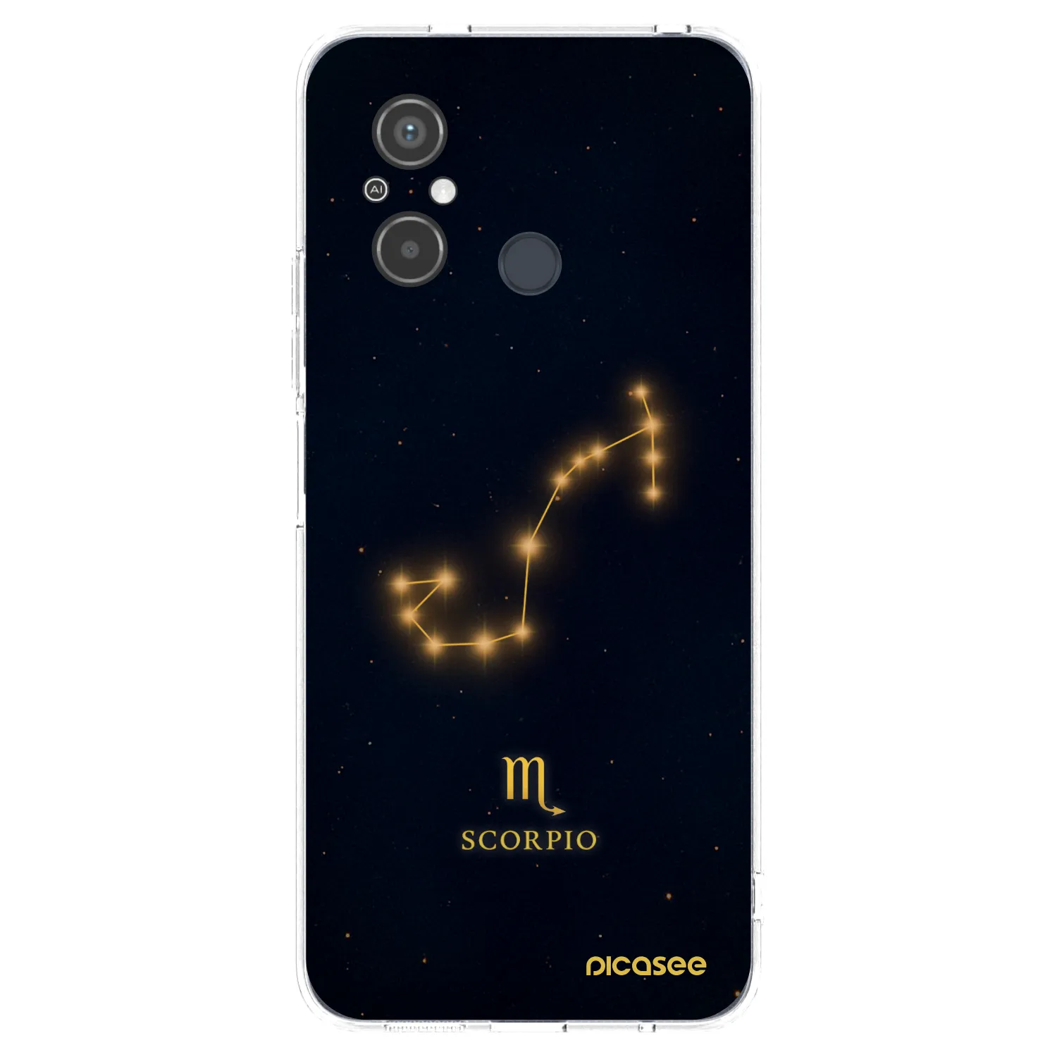 Picasee διαφανής θήκη σιλικόνης Xiaomi Redmi 12C - SCORPIO