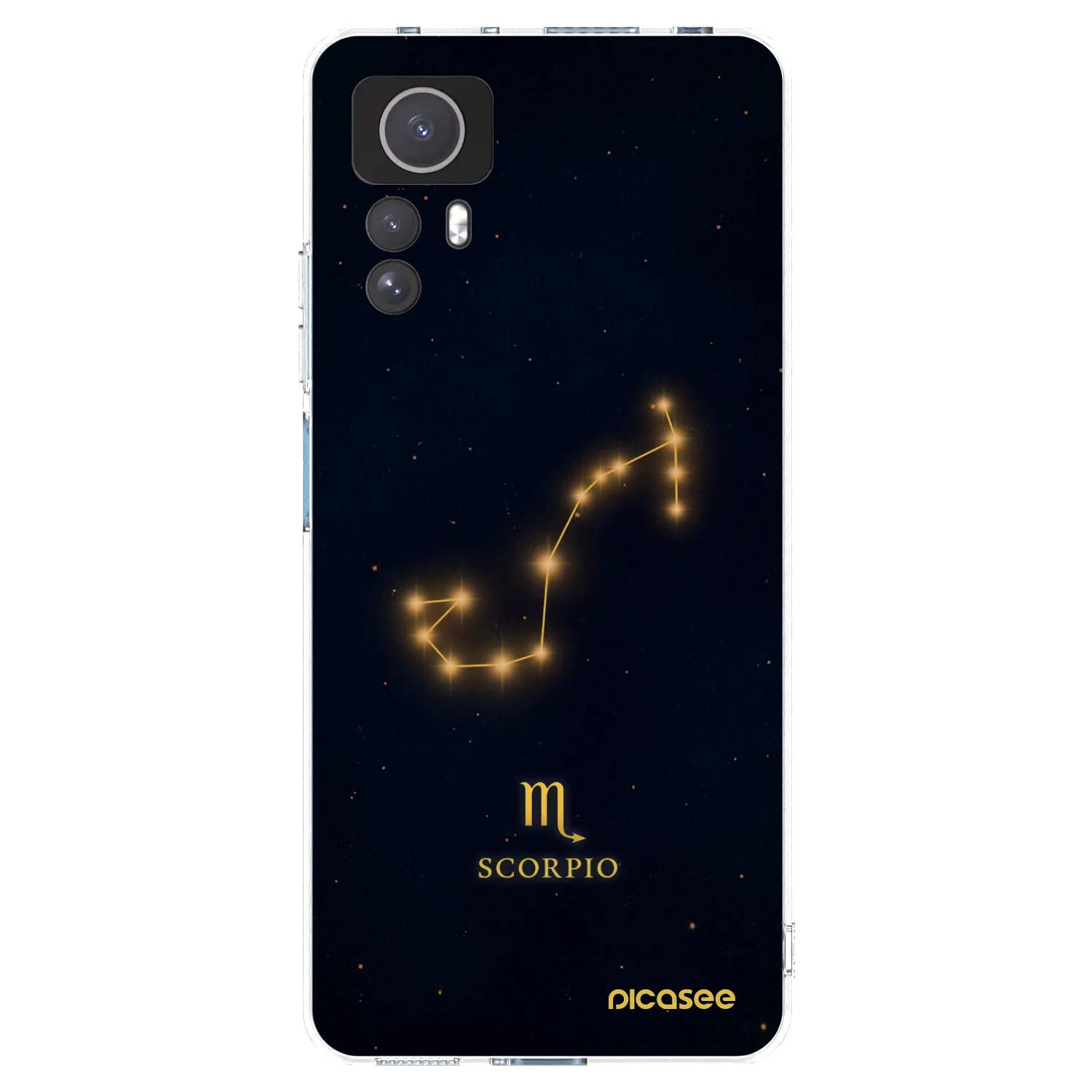 Picasee διαφανής θήκη σιλικόνης Xiaomi Redmi Note 12S - SCORPIO