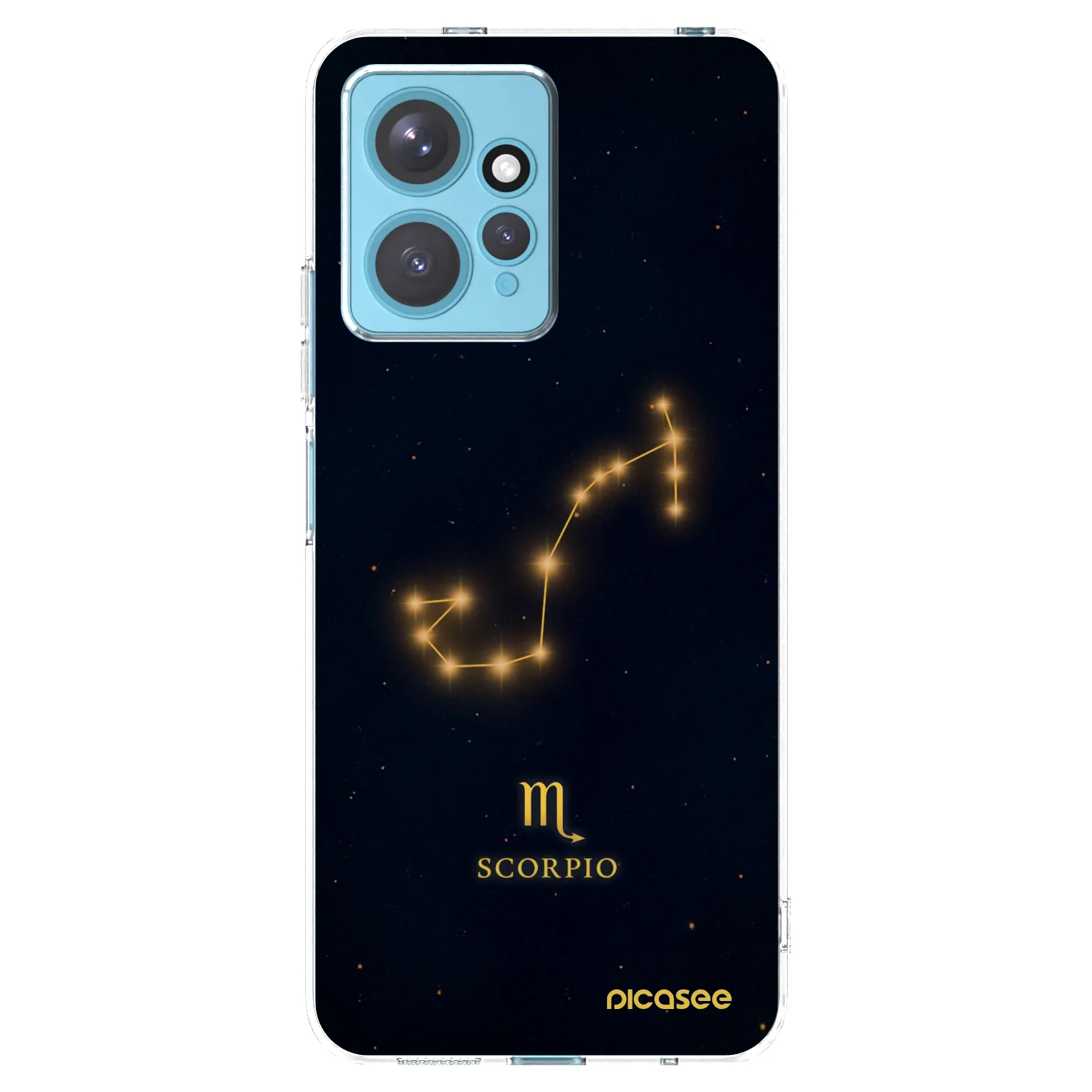 Picasee διαφανής θήκη σιλικόνης Xiaomi Redmi Note 12 4G - SCORPIO