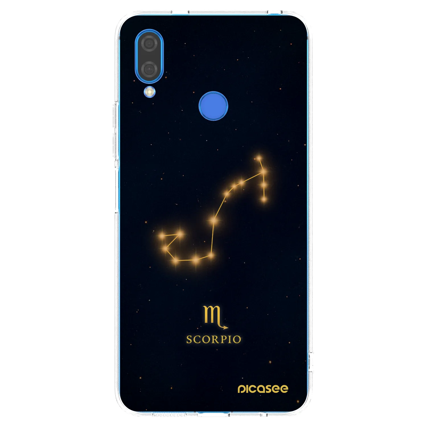 Picasee διαφανής θήκη σιλικόνης Huawei Nova 3 - SCORPIO