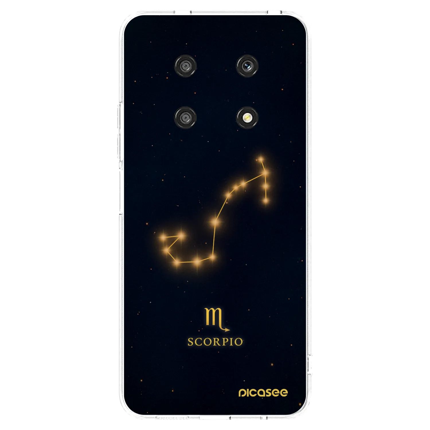 Picasee διαφανής θήκη σιλικόνης Honor Magic4 Lite 5G - SCORPIO