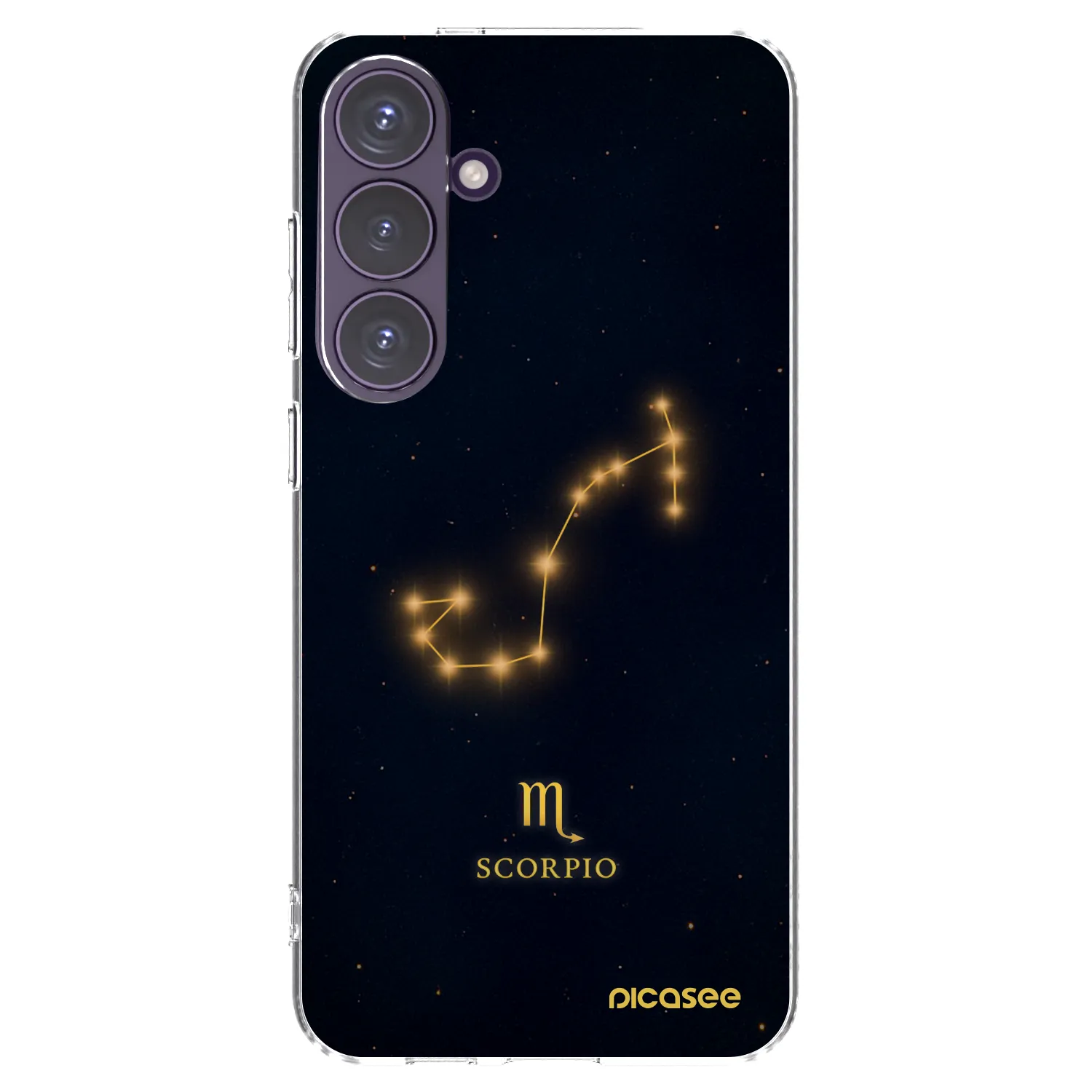 Picasee διαφανής θήκη σιλικόνης Samsung Galaxy S24+ S926B 5G - SCORPIO