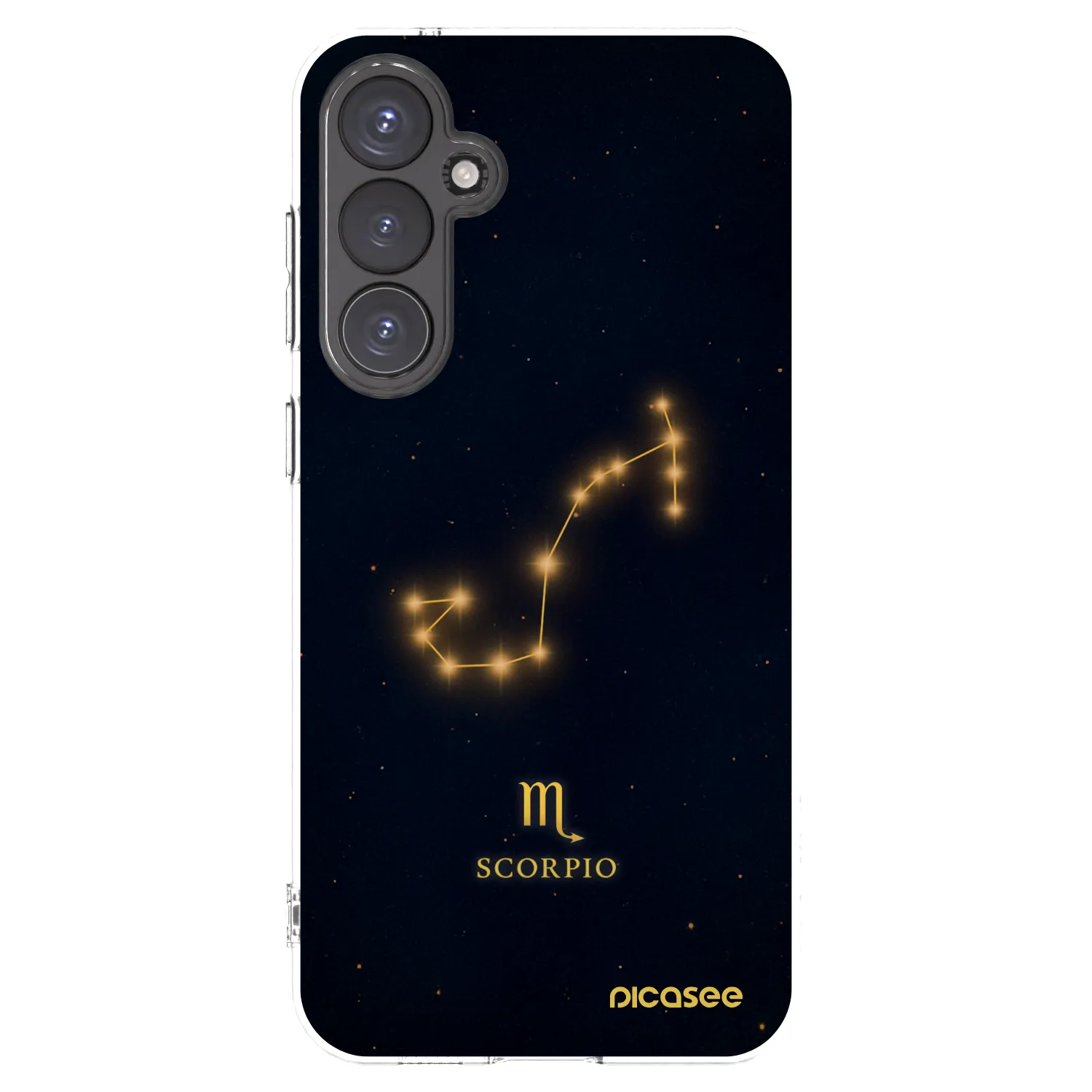 Picasee διαφανής θήκη σιλικόνης Samsung Galaxy S23 FE S711B - SCORPIO