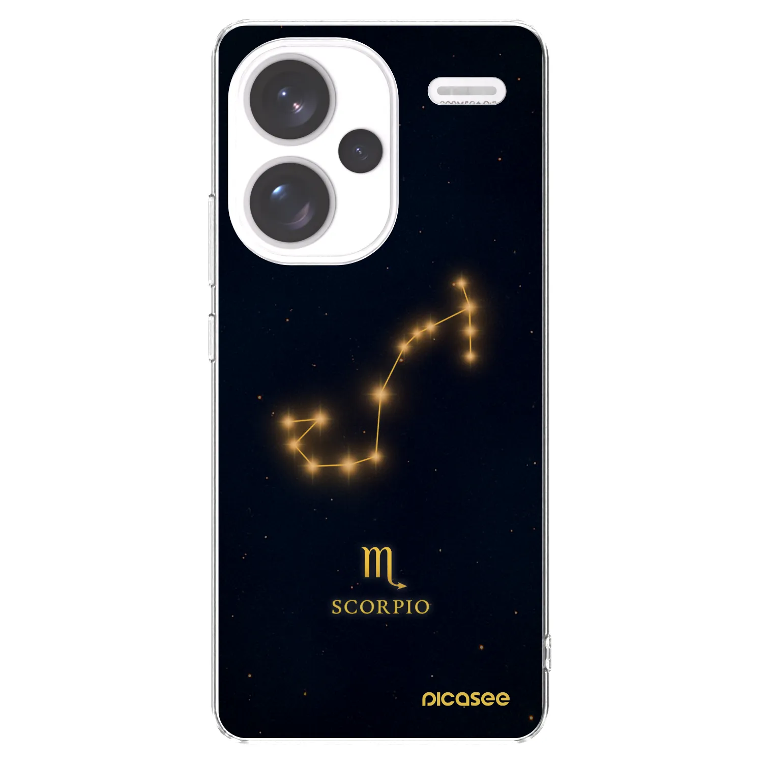 Picasee διαφανής θήκη σιλικόνης Xiaomi Redmi Note 13 Pro+ 5G - SCORPIO