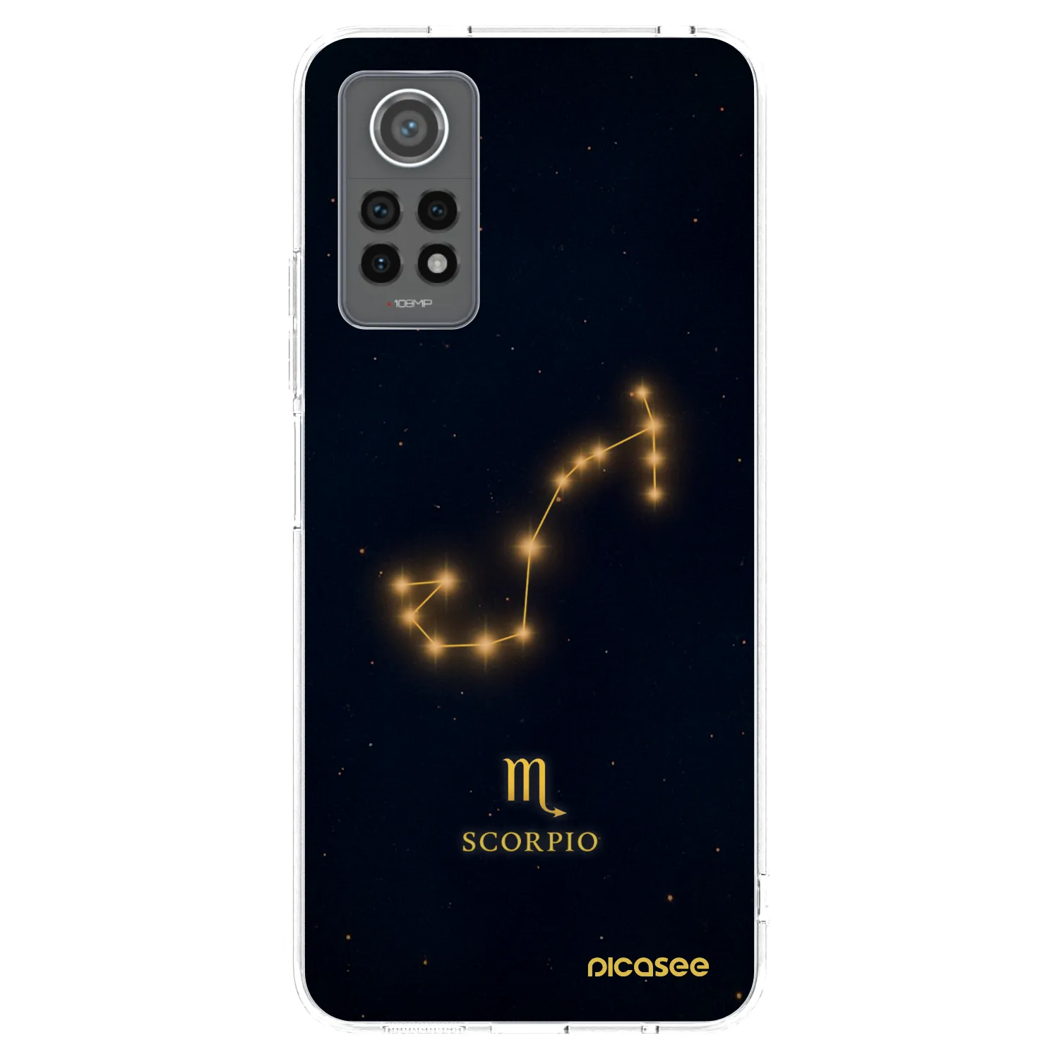 Picasee διαφανής θήκη σιλικόνης Xiaomi Redmi Note 12 Pro 4G - SCORPIO