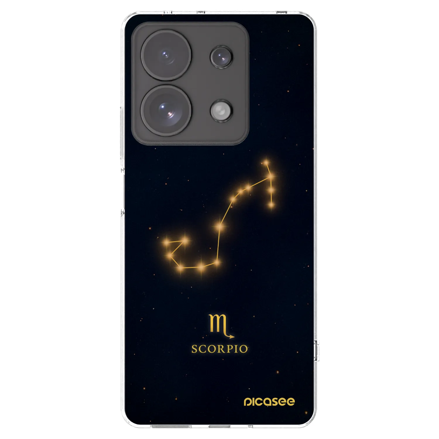 Picasee διαφανής θήκη σιλικόνης Xiaomi Redmi Note 13 Pro 4G - SCORPIO