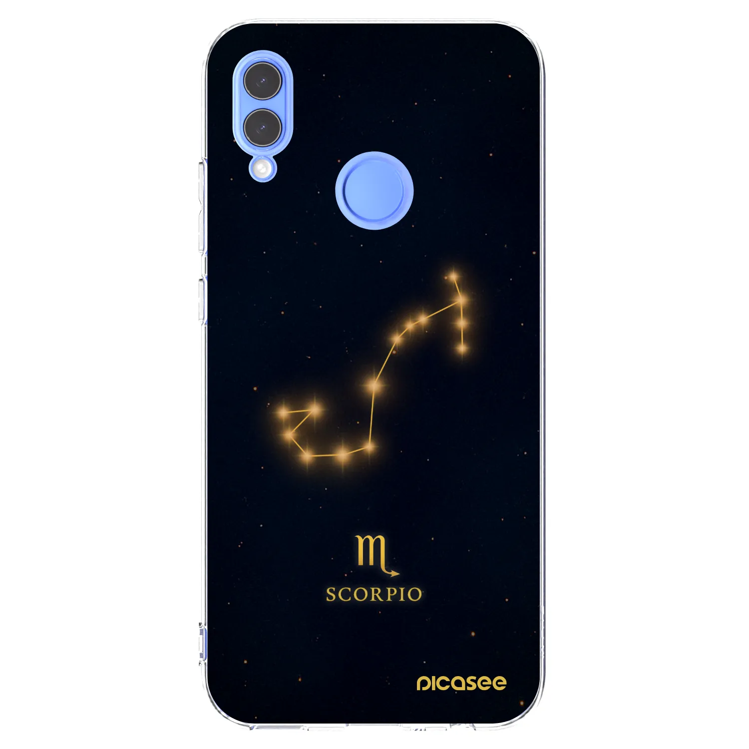 Picasee διαφανής θήκη σιλικόνης Honor 10 Lite - SCORPIO