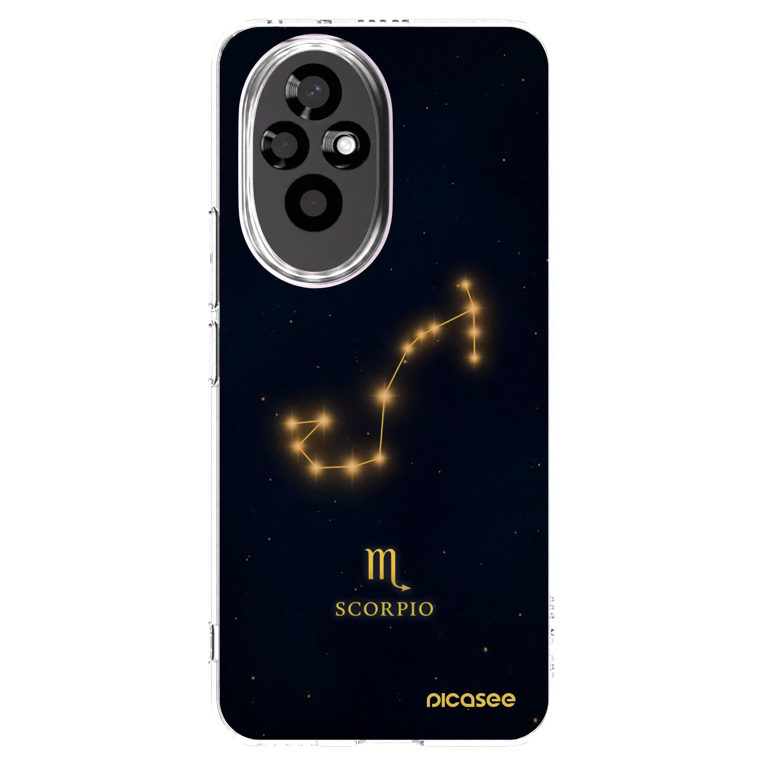 Picasee διαφανής θήκη σιλικόνης Honor 200 Pro 5G - SCORPIO