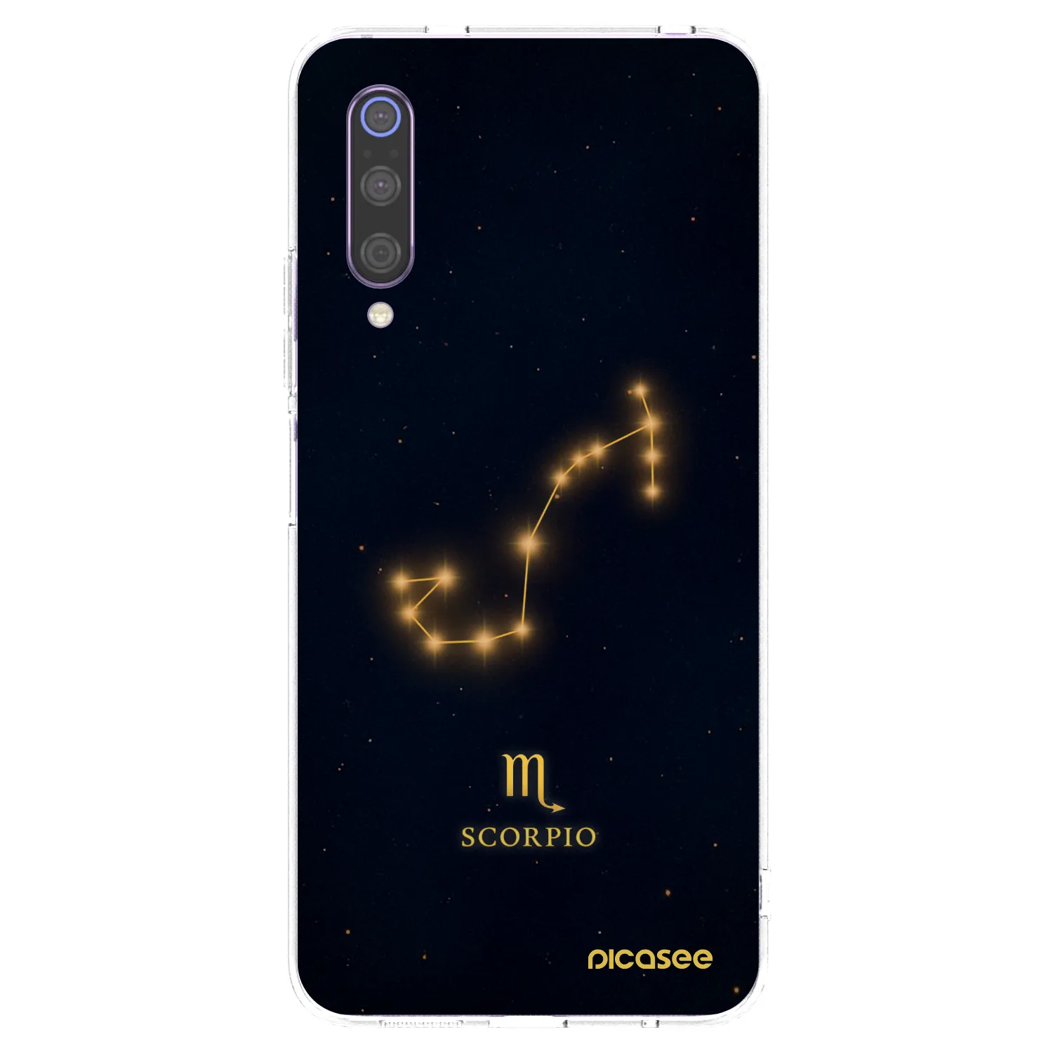 Picasee διαφανής θήκη σιλικόνης Xiaomi Mi 9 - SCORPIO