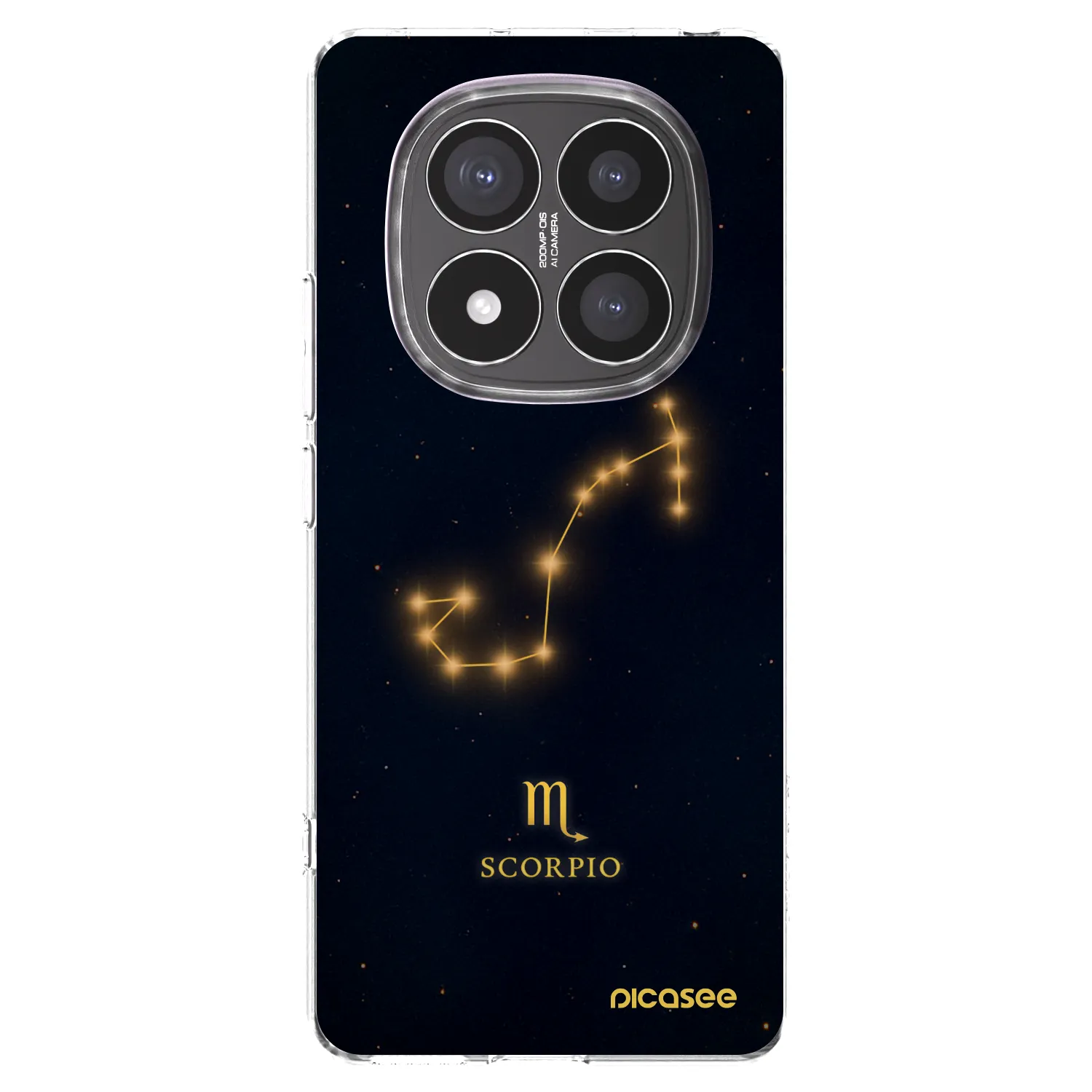Picasee διαφανής θήκη σιλικόνης Xiaomi Redmi Note 14 Pro+ 5G - SCORPIO