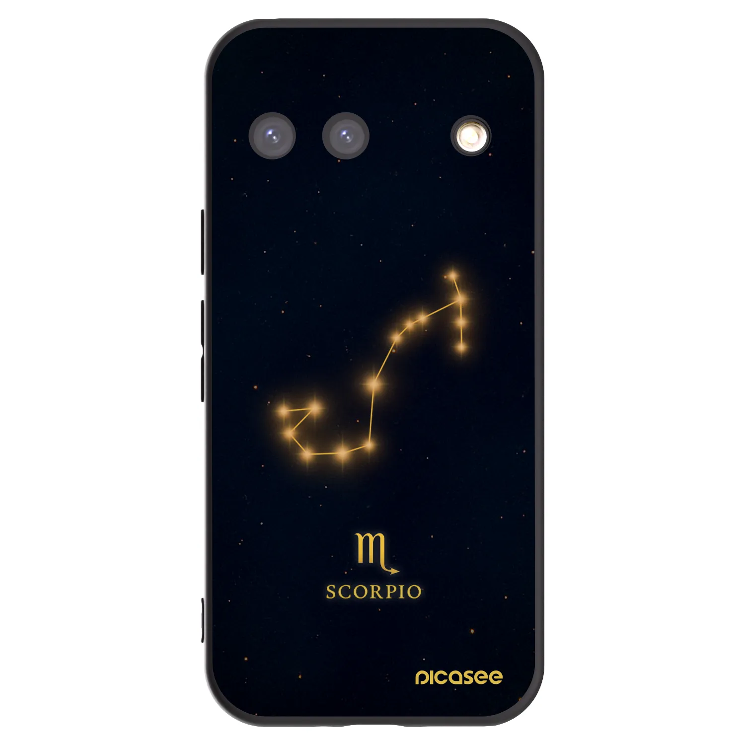 Picasee Μαύρη θήκη σιλικόνης για Google Pixel 9 - SCORPIO