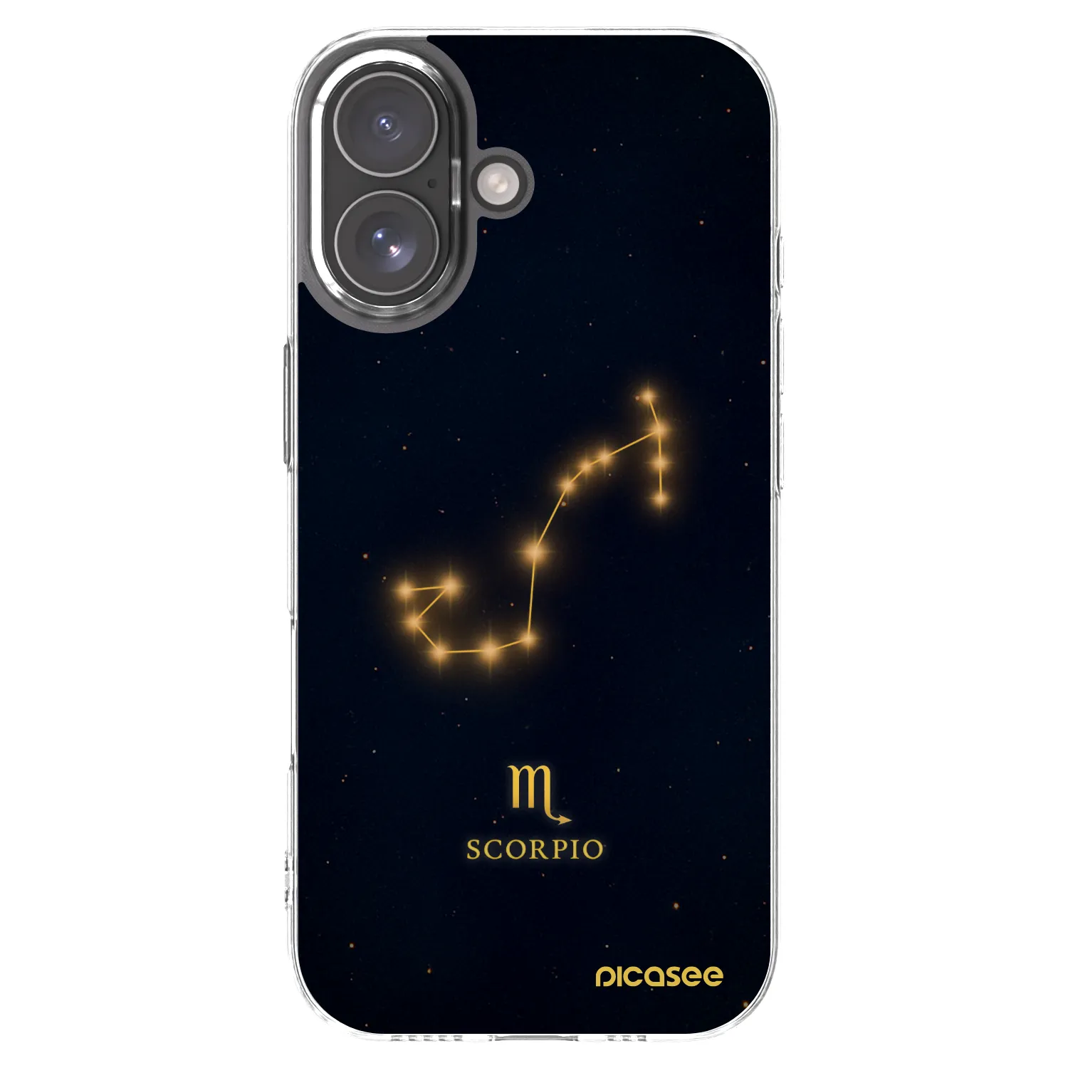 Picasee διαφανής θήκη σιλικόνης Apple iPhone 17 - SCORPIO