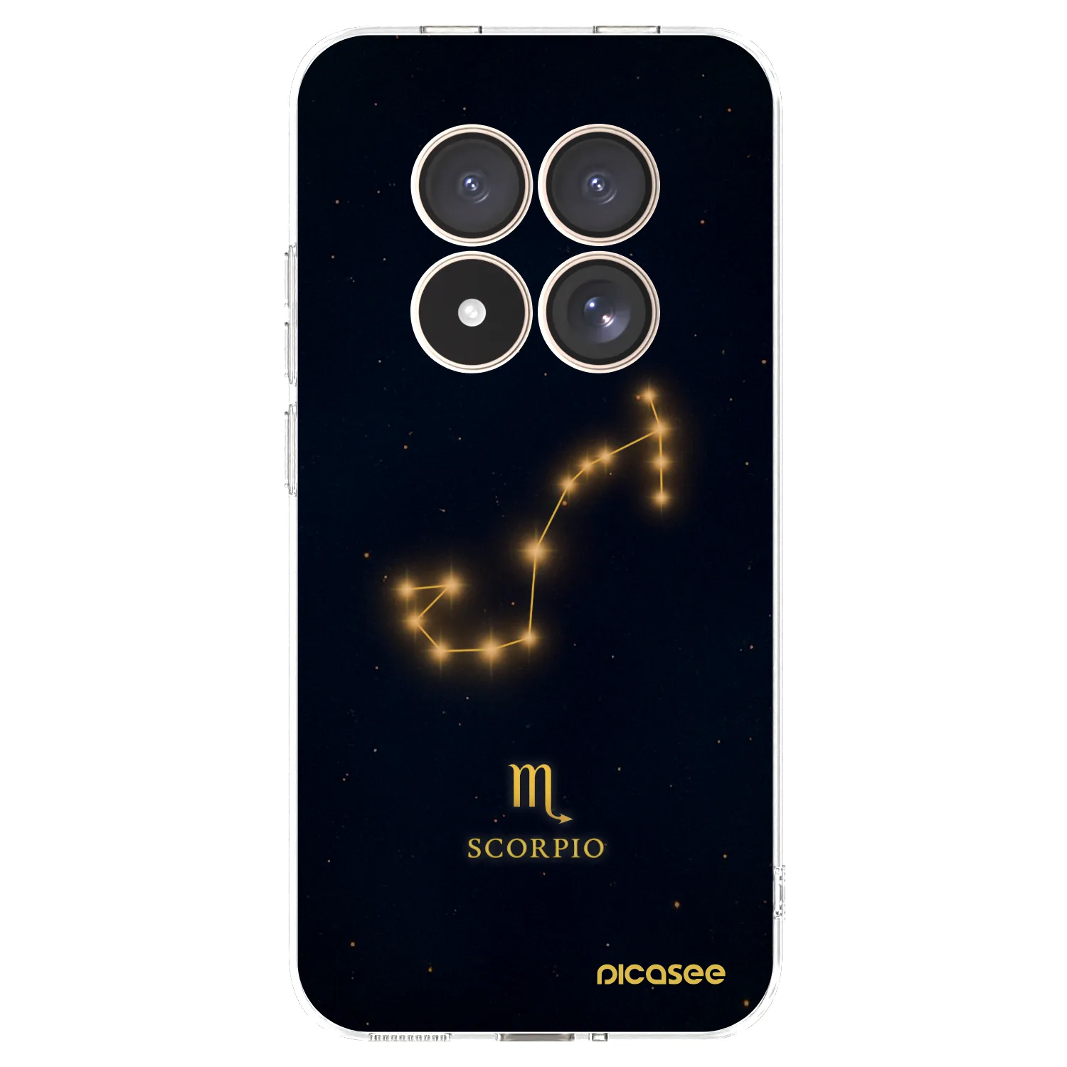 Picasee διαφανής θήκη σιλικόνης Xiaomi Redmi Note 15 Pro 4G - SCORPIO