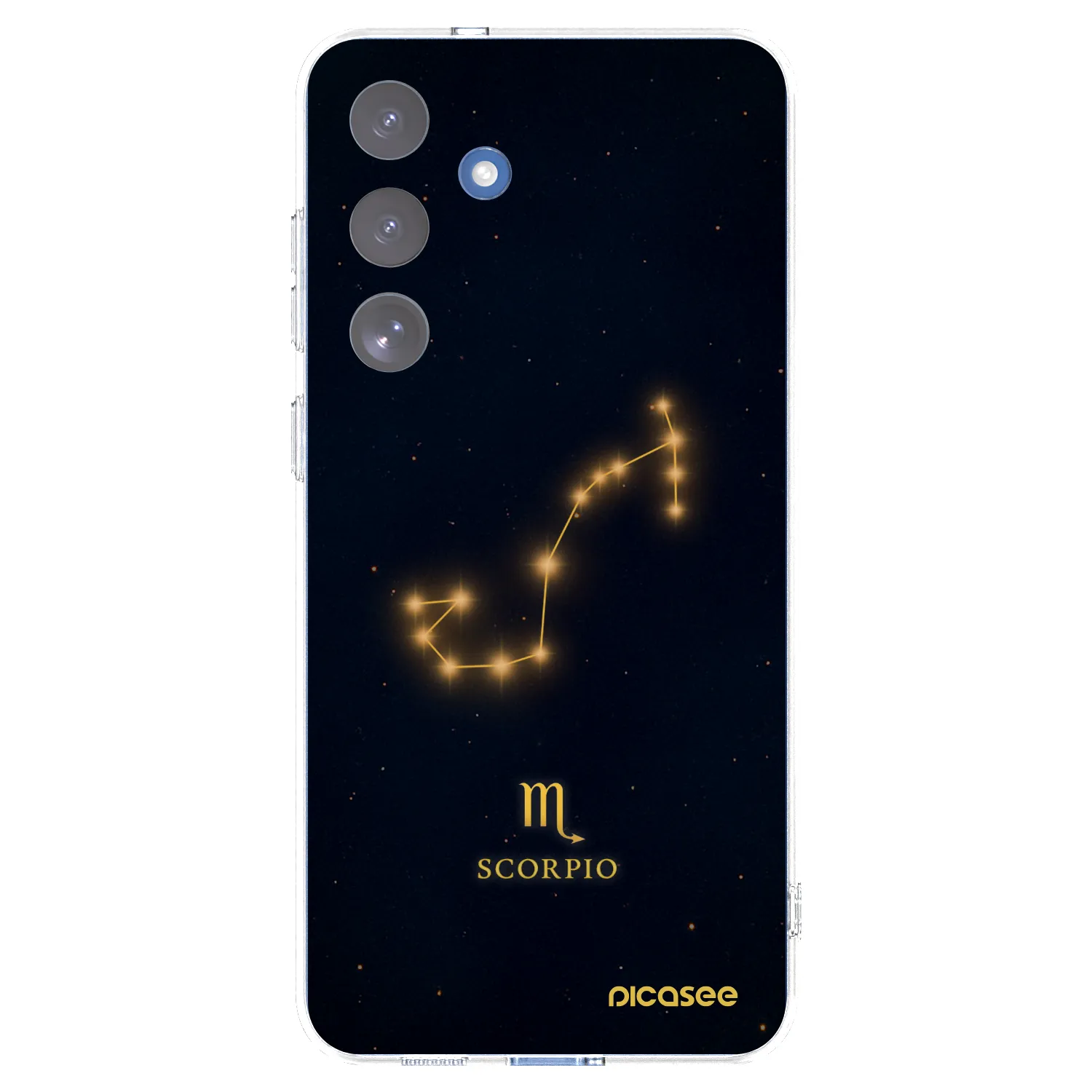 Picasee διαφανής θήκη σιλικόνης Samsung Galaxy S25 FE 5G - SCORPIO