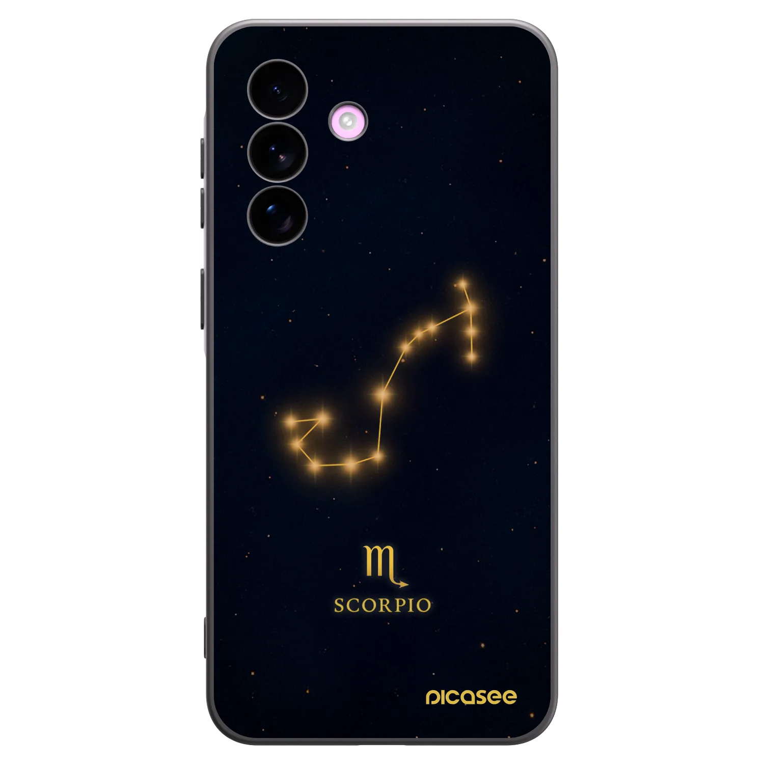Picasee Μαύρη θήκη σιλικόνης για Samsung Galaxy A57 5G - SCORPIO
