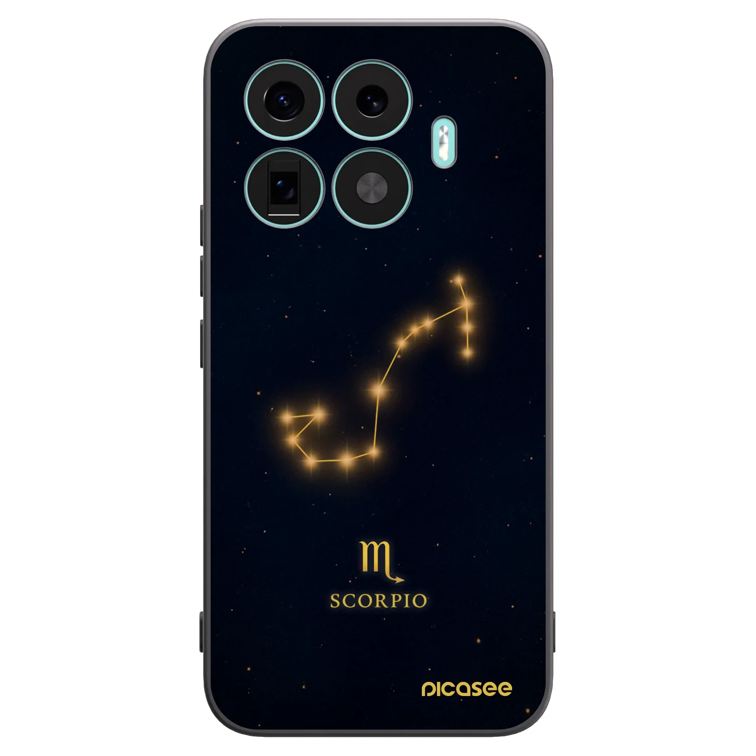 Picasee Μαύρη θήκη σιλικόνης για Xiaomi 17T Pro - SCORPIO