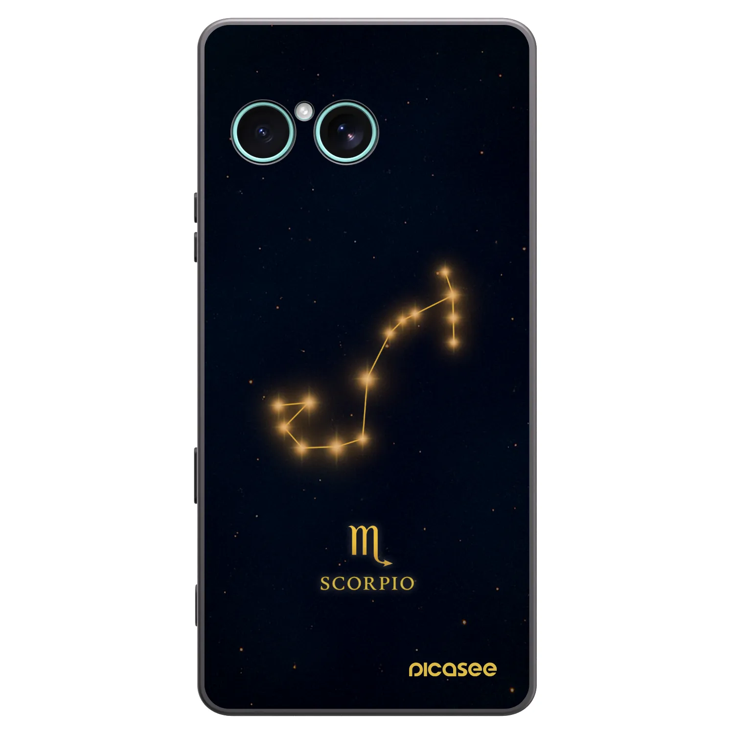 Picasee Μαύρη θήκη σιλικόνης για Sony Xperia 10 VII - SCORPIO
