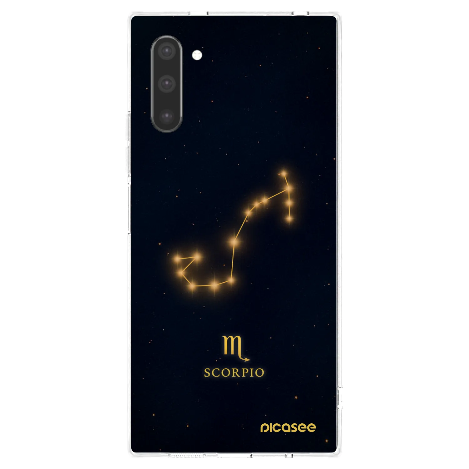 Picasee διαφανής θήκη σιλικόνης Samsung Galaxy Note 10 N970F - SCORPIO