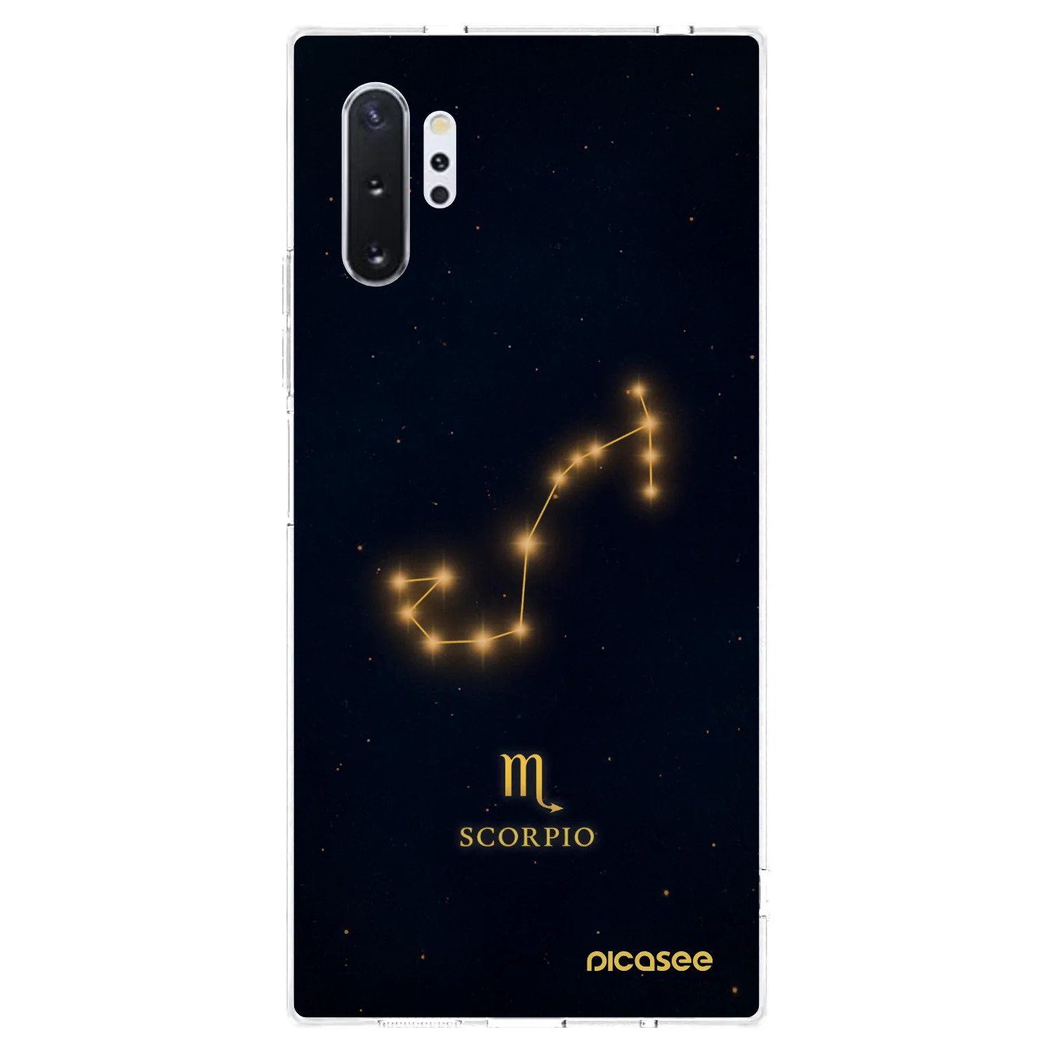 Picasee διαφανής θήκη σιλικόνης Samsung Galaxy Note 10+ N975F - SCORPIO