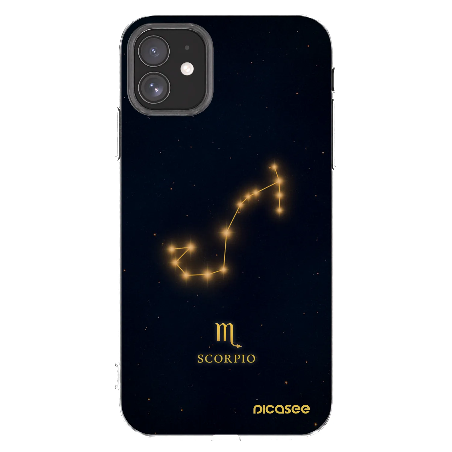 Picasee διαφανής θήκη σιλικόνης Apple iPhone 11 - SCORPIO