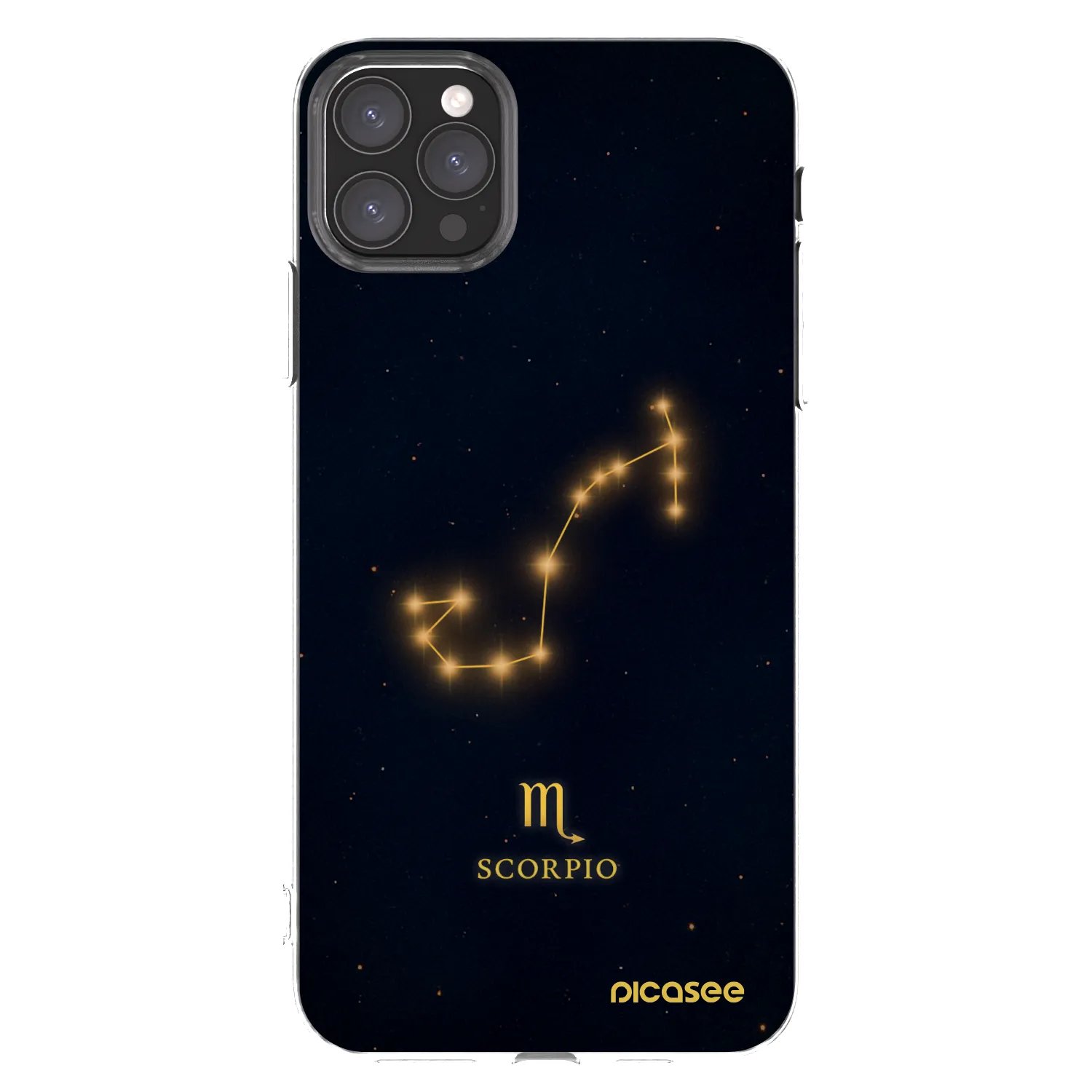 Picasee διαφανής θήκη σιλικόνης Apple iPhone 11 Pro Max - SCORPIO