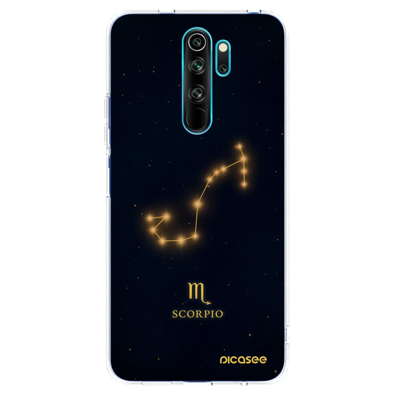 Picasee διαφανής θήκη σιλικόνης Xiaomi Redmi Note 8 Pro - SCORPIO