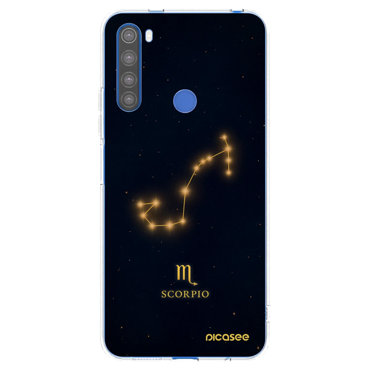 Picasee διαφανής θήκη σιλικόνης Xiaomi Redmi Note 8T - SCORPIO