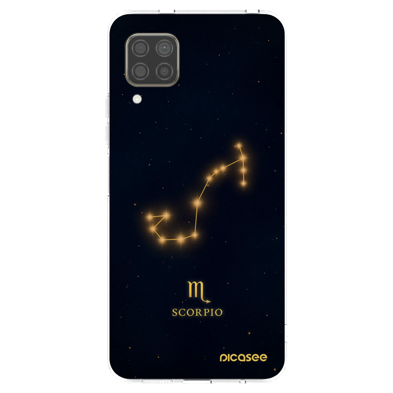 Picasee διαφανής θήκη σιλικόνης Huawei P40 Lite - SCORPIO