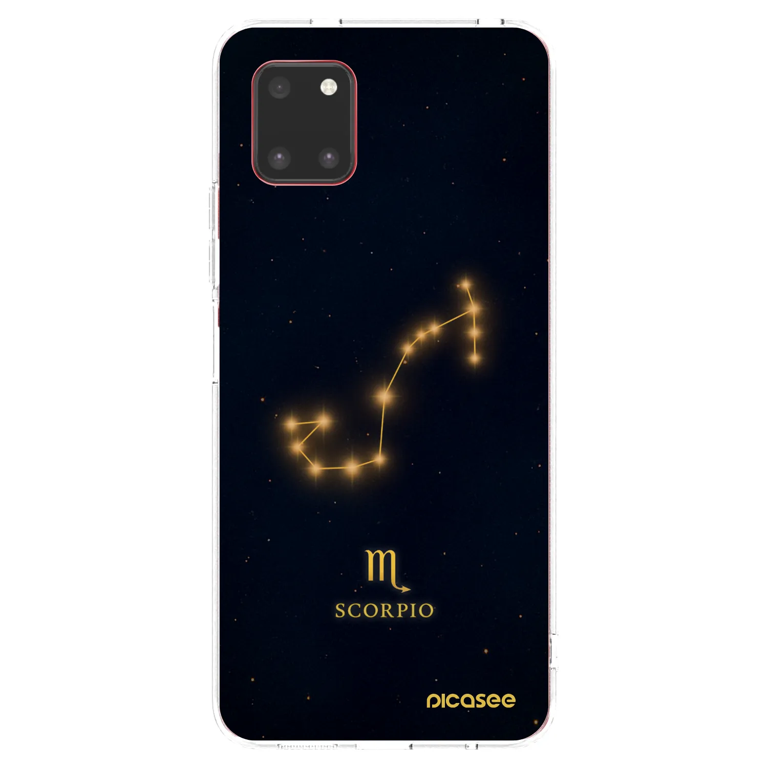 Picasee διαφανής θήκη σιλικόνης Samsung Galaxy Note 10 Lite N770F - SCORPIO