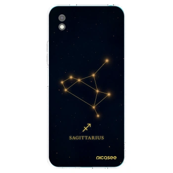 Picasee Μαύρη θήκη σιλικόνης για Xiaomi Redmi 9A - SAGITTARIUS