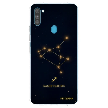 Picasee διαφανής θήκη σιλικόνης Samsung Galaxy M11 - SAGITTARIUS