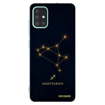 Picasee διαφανής θήκη σιλικόνης Samsung Galaxy M31s - SAGITTARIUS