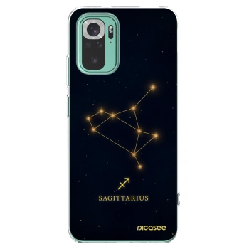 Picasee διαφανής θήκη σιλικόνης Xiaomi Redmi Note 10 Pro - SAGITTARIUS