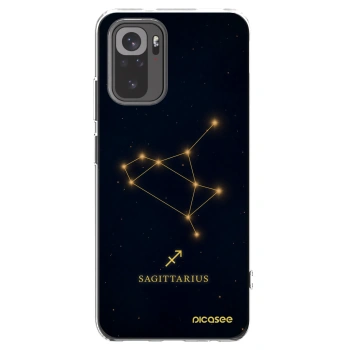 Picasee διαφανής θήκη σιλικόνης Xiaomi Redmi Note 10S - SAGITTARIUS