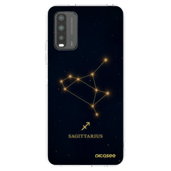Picasee Μαύρη θήκη σιλικόνης για Xiaomi Redmi 9T - SAGITTARIUS