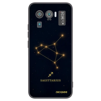 Picasee Μαύρη θήκη σιλικόνης για Xiaomi Mi 11 Ultra - SAGITTARIUS