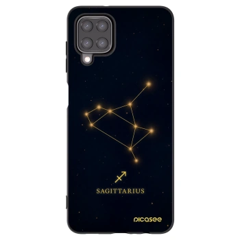 Picasee Μαύρη θήκη σιλικόνης για Samsung Galaxy M12 M127F - SAGITTARIUS