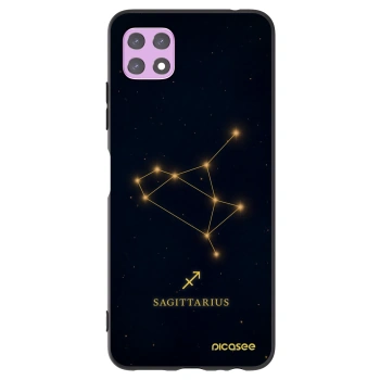 Picasee Μαύρη θήκη σιλικόνης για Samsung Galaxy A22 A226B 5G - SAGITTARIUS
