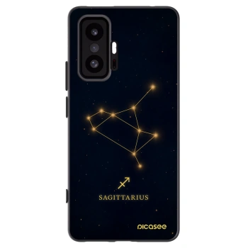 Picasee Μαύρη θήκη σιλικόνης για Xiaomi 11T Pro - SAGITTARIUS